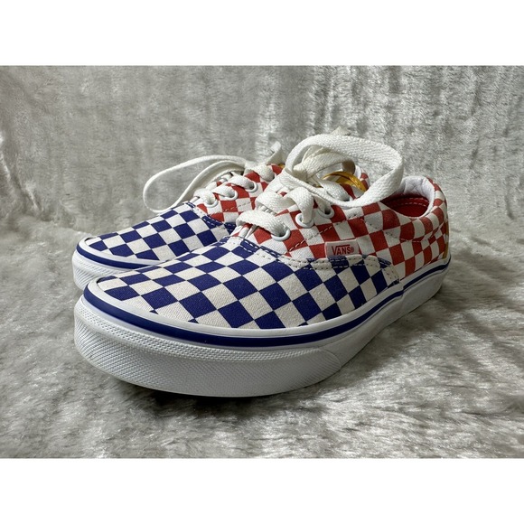 Vans Era Tri Checkerboard Multi Color Skate Sneakers Shoes Youth 4 - Picture 2 of 16